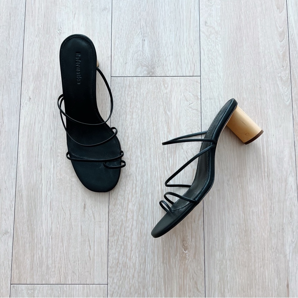 Reformation Rachel Heeled Sandal - Picture 1 of 5